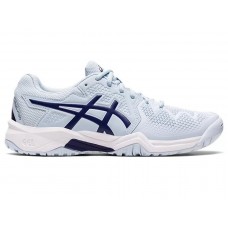 ASICS GEL RESOLUTION 8 GS 1044A018-407 SOFT SKY JUNIOR SHOE