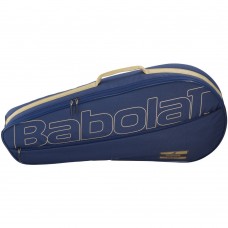 BABOLAT CLUB ESSENTIAL 3PACK NAVY/GOLD TENNIS BAG