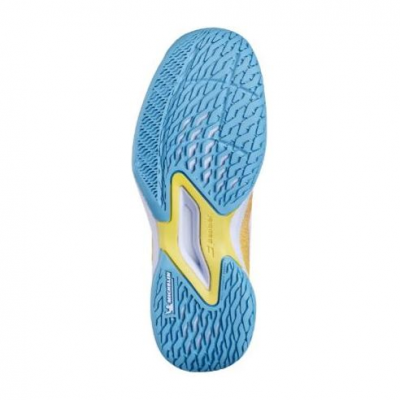 Babolat Jet Mach 3 allcourt coral junior tennis shoe