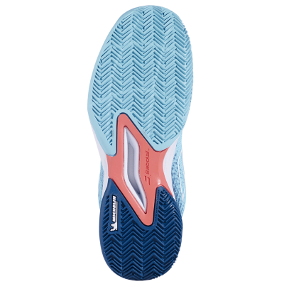 Babolat Jet Mach 3 Clay Angel Blue Junior Tennis Shoes