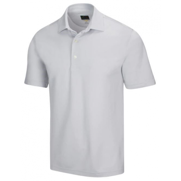 Greg Norman Freedom Micro Pique Golf Polo G7S21K480 Grey