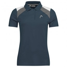 Head Club 22 tech polo 814421 navy ladies tennis