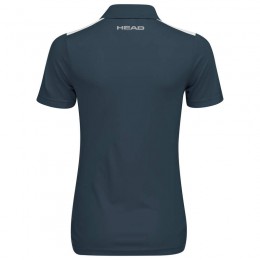 Head Club 22 tech polo 814421 navy ladies tennis