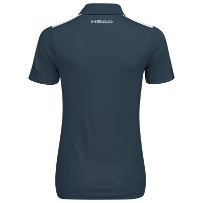 Head Club 22 tech polo 814421 navy ladies tennis