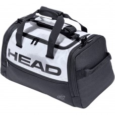 HEAD DJOKOVIC DUFFLE BAG 283141 WHITE/BLACK