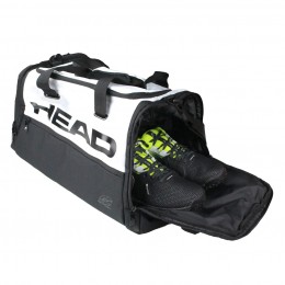 Head Djokovic Duffle Bag 283141 White/black