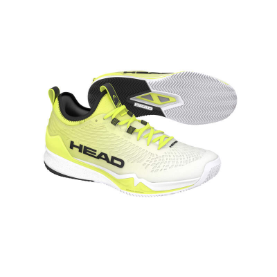 HEAD Endure Pro Clay 273035 Yellow Men's Tennis Shoe