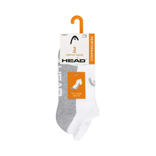 Head Half Cushion Crew sock white 3pack size 6-12 US Head Half Cushion Crew sock white 3pack size 6-12 US