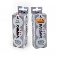 KARAKAL 3 STAR TABLE TENNIS BALLS 3PACK