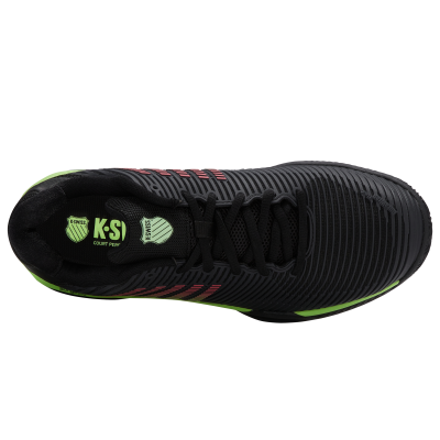 K-Swiss Hypercourt Express 2 Clay 06614-034 Black Mens Tennis Shoes
