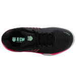 K-Swiss Hypercourt Express 2 Clay 96614-037 Black Womens Tennis Shoes