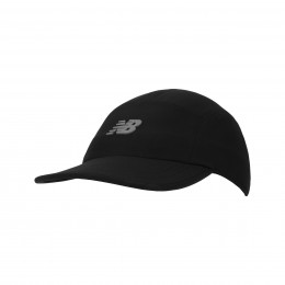 New Balance 5 Panel Performance Cap LAH51001 Black
