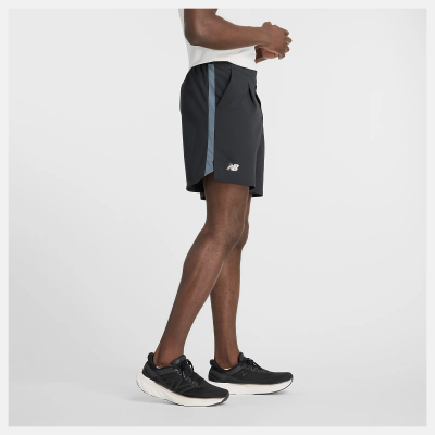 New Balance Tournament Short MS41401 Black Mens Tennis Shorts