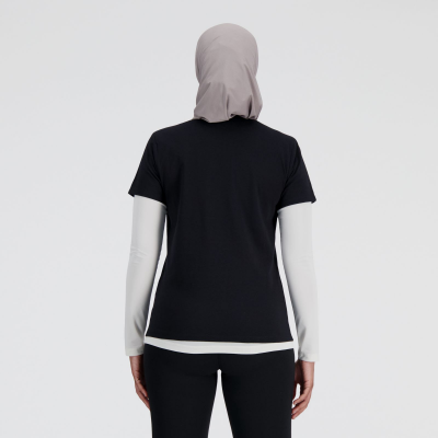 New Balance sport essential heather womens tee WT41190