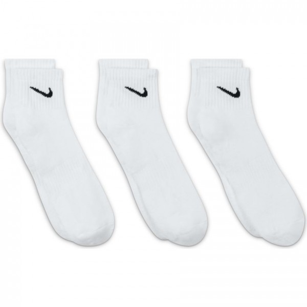 Nike U Nk Everyday Cushion Crew 3pair Sx7664-100 White