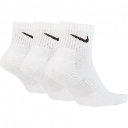 Nike U Nk Everyday Cushion Ankle 3pair Sx7667-100 White