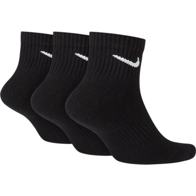 Nike U Nk Everyday Cushion Ankle 3pair Sx7667-010 Black 