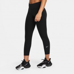 Nike Nk One Drifit Mr Crop Tight Dd0247-010 Black