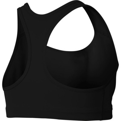 Nike Nk Drifit Swoosh 1pp Bra Bv3636-010 Black Ladies