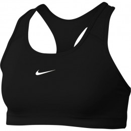 Nike Nk Drifit Swoosh 1pp Bra Bv3636-010 Black Ladies