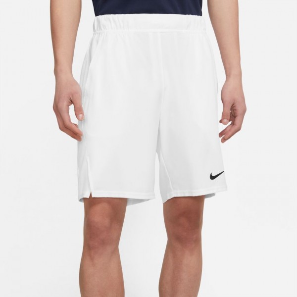 Nike Nkct Df Victory 9 Inch Short Cv2545-100 White Mens Tennis