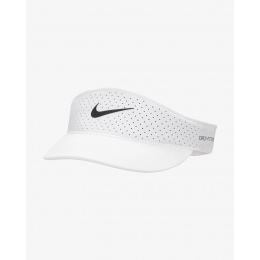 NIKE Dri-Fit Ace Visor HJ3689-100 S/M White