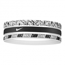 Nike Printed Headbands 3pack black