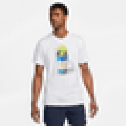 Nike Nkct Tee Tennis Heritage Fj1500-100 White T-shirt