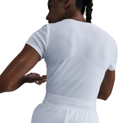 Nike NKCT Dri-FIT Advantage SS Top HQ2994-100 White Women's