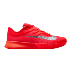 Nike Zoom Vapor Pro 3 HC Premium HQ2550-600 Bright Crimson/Metallic Silver Ladies Tennis Shoe