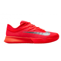 Nike Zoom Vapor Pro 3 HC Premium HQ2550-600 Bright Crimson/Metallic Silver Ladies Tennis Shoe