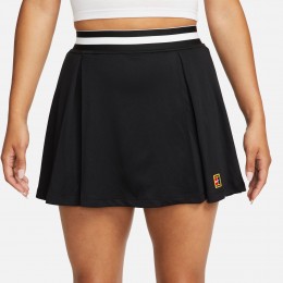 Nike Nkct Drifit Heritage Skirt Fb4153-010 Black Ladies