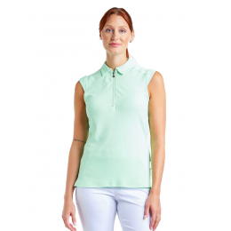 NIVO Nikki II Sleeveless Golf Polo NV4211101-314 Fresh Mint