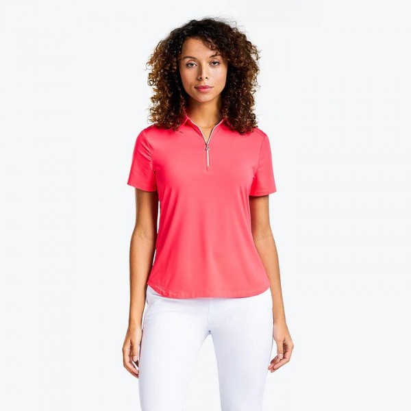 Nivo Naila Ss Polo Ni3211104 Geranium Ladies