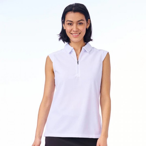 Nivo Nikki Sleeveless Polo Ni0210101 White Ladies