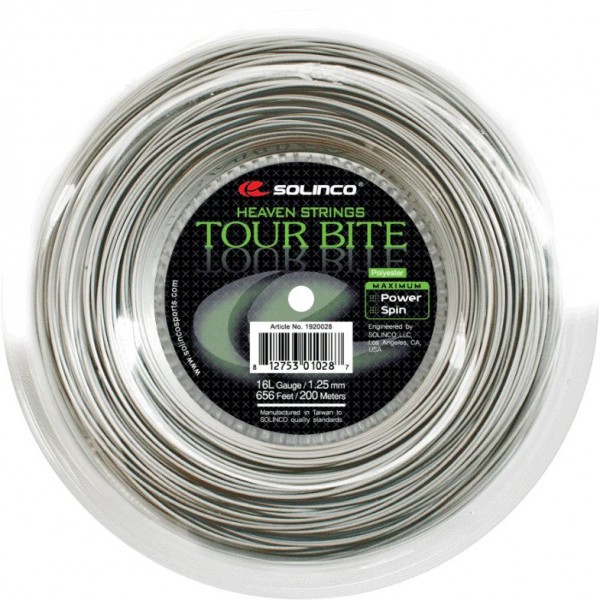 Solinco Tour Bite 1.30mm 200m Reel Tennis String