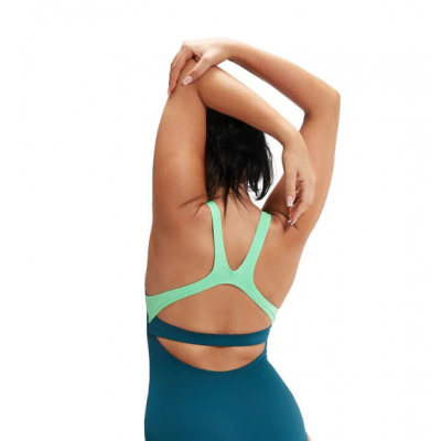 Speedo Support Banded 1 Piece 8/00370416009 Dark Teal