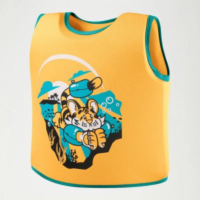 Speedo Character  Printed Float  Vest 1-2 YEARS Orange
