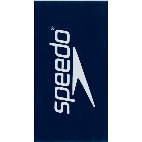 Speedo Logo Towel Navy/White