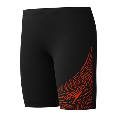 Speedo Medley Logo Jammer 8/1241118406 Black Boys Swimmers