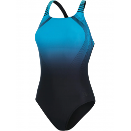 Speedo Digital Placement Medalist Swimsuit 8-12199H063 – Black