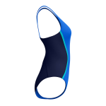 Speedo Solid Spliced Medalist 1 piece 8/A000245003 Deep Sapphire Womens