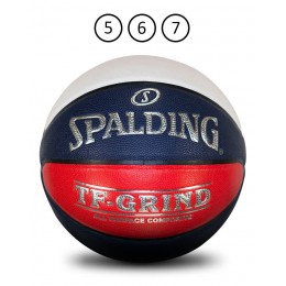 Spalding Tf Grind Basketball Red/whte/blue