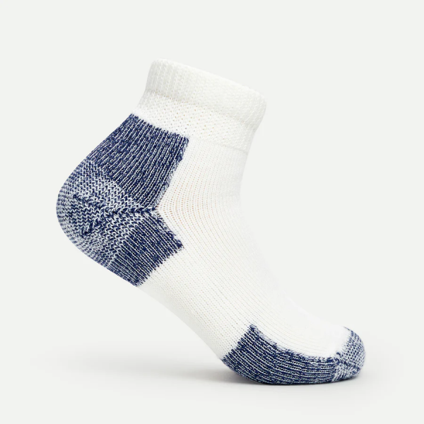 Thorlo JMX-13 Running Mini-Crew Socks – White