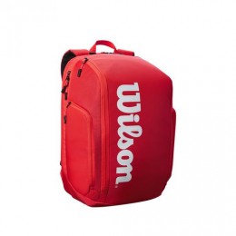 Wilson Super Tour Backpack Wr8010901001 Red Tennis Bag