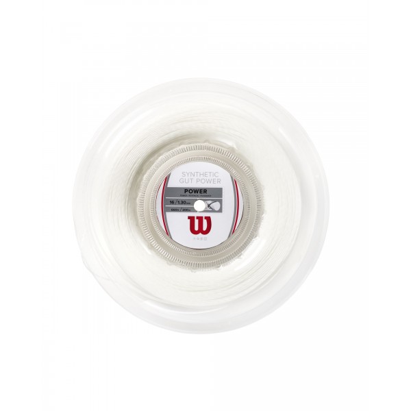 Wilson Synthetic Power  1.30mm 200m White Tennis String