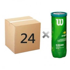WILSON US OPEN GREEN DOT 3BALL 72BALL BOX