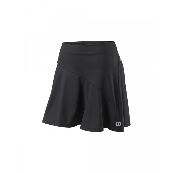 Wilson Training 14.5"skirt Wra808202 Black Ladies Tennis