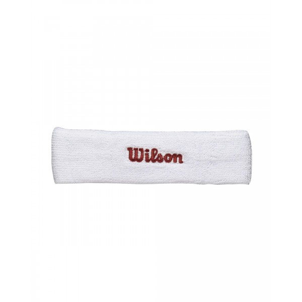 Wilson Headband White/red