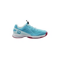 WILSON RUSH PRO 4.0 QL WRS329070 SCUBA BLUE JUNIOR TENNIS